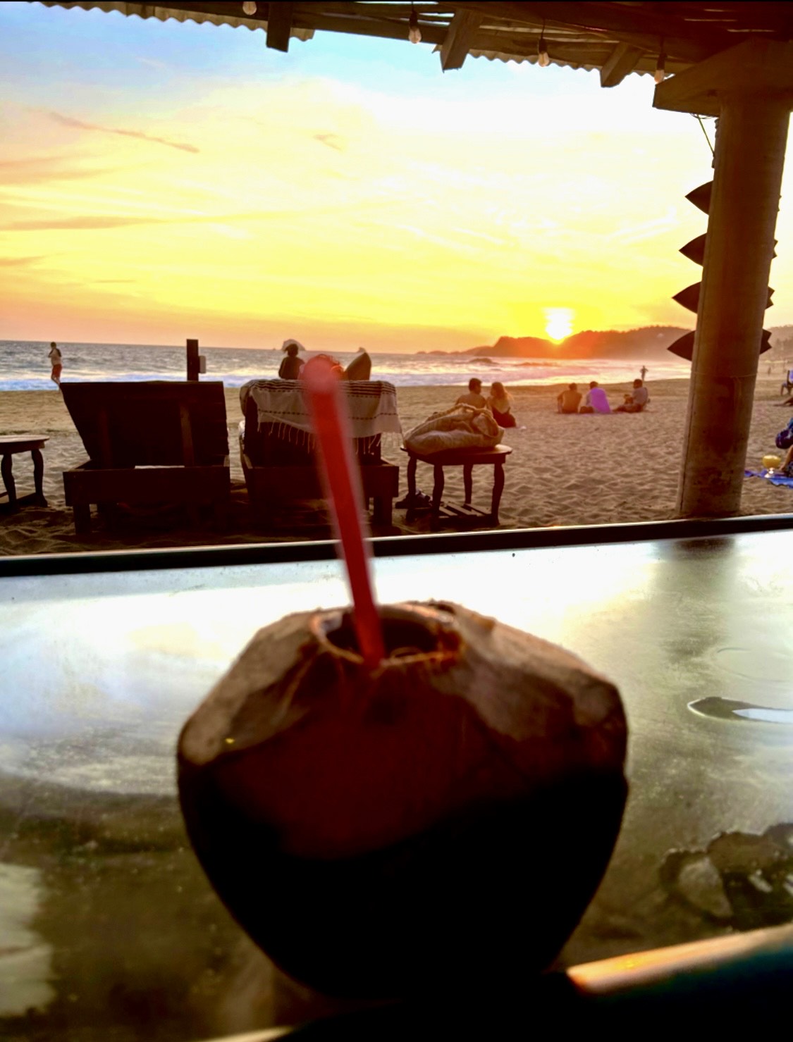 Coconut in Zipolite