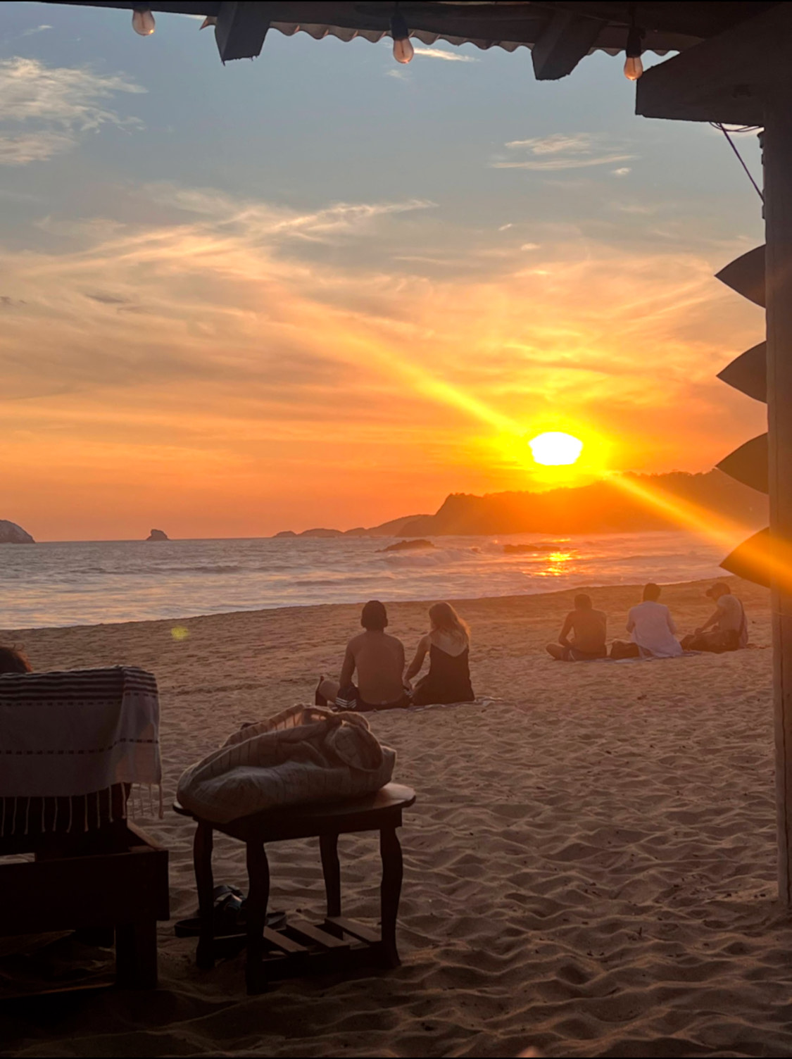 Stunning sunset